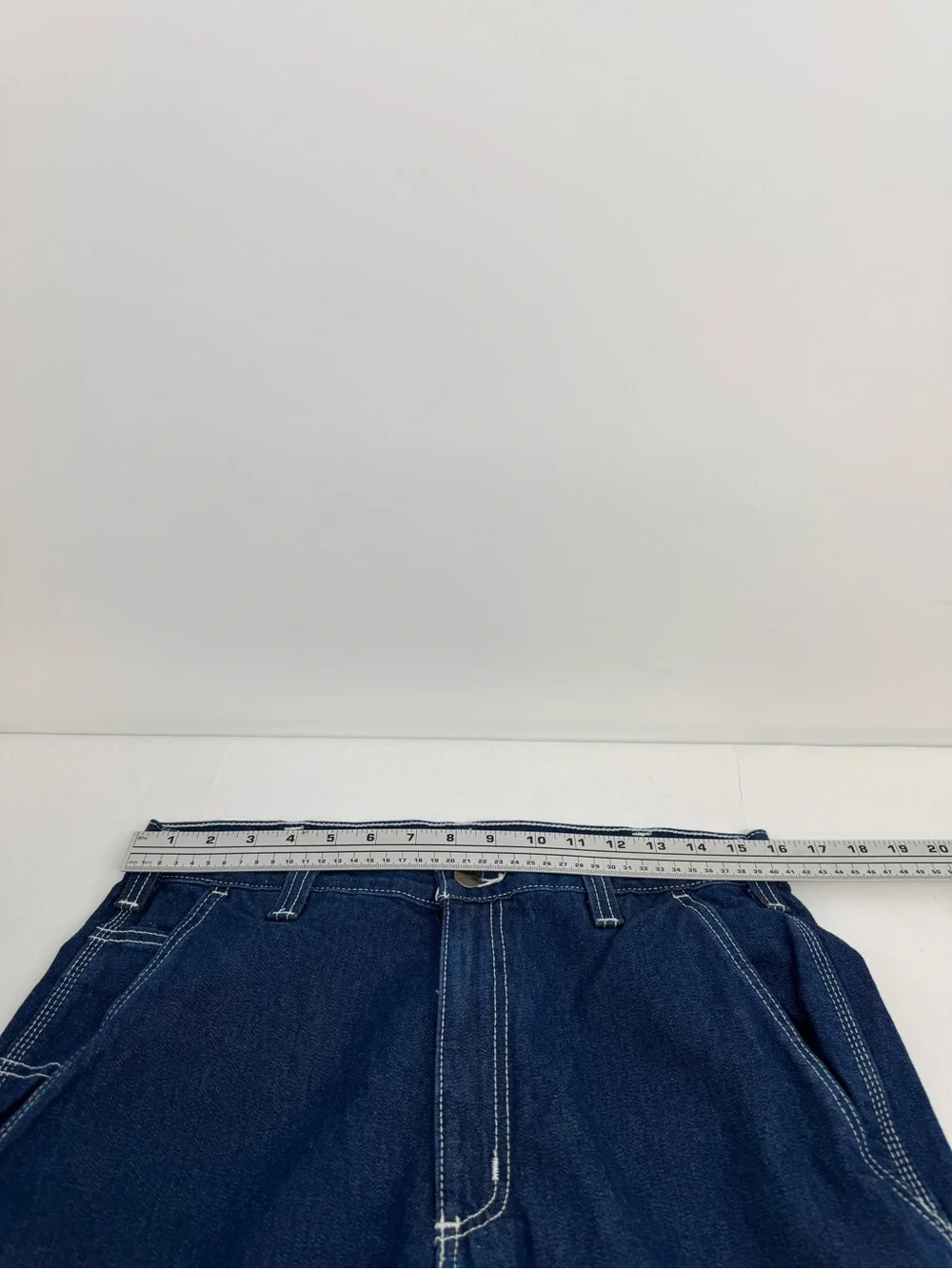 NWT Carhartt 382-83 Dungaree Fit Utility Jeans Relaxed Men's 32 X 30 Denim Loose